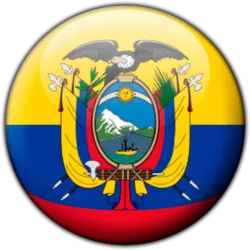 Bandera Escudo Ecuador