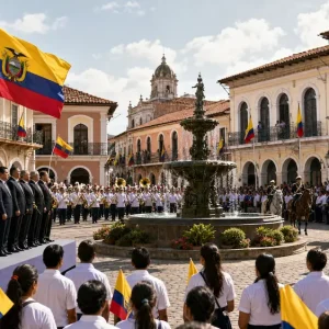 Conmemoración del 25 de julio por la fundación de Guayaquil
